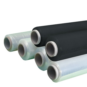 Прозрачная и чёрная плёнка